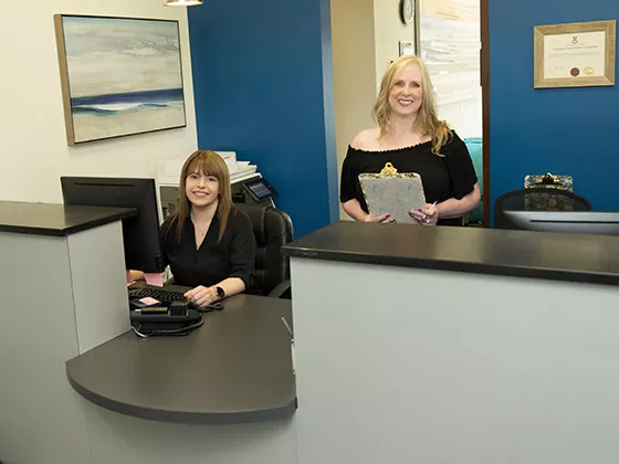 Reception at Alliance Dental Dartmouth